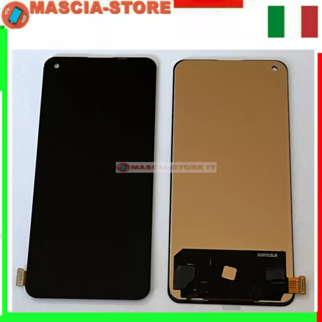 Display Oppo Find X3 Lite Cph2145 / Reno 5 5G Lcd Touch Screen Schermo Vetro Per