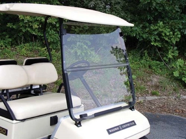 Yamaha G14 G16 G19 Golf 1995-2003 Cart Colorato Pieghevole Anteriore Parabrezza