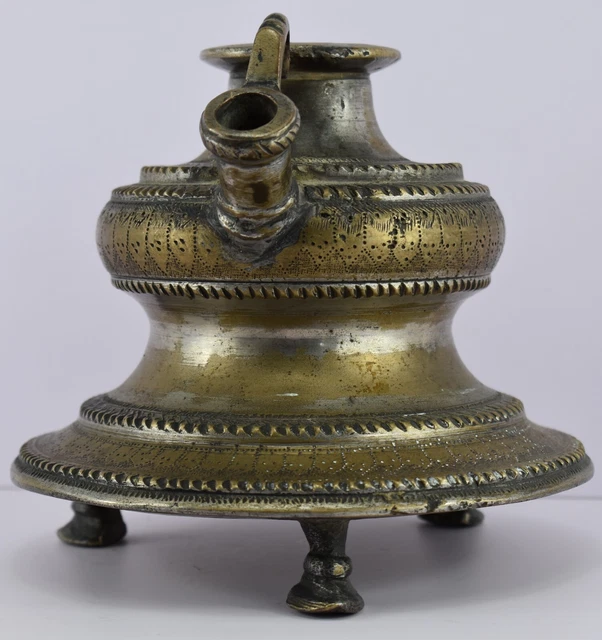 OLD ISLAMIC OTTOMAN Indian Persian Antique Bronze Water Pipe Hookah £