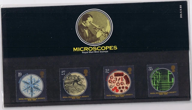 GB Presentation Pack 201 1989 Microscopes MICROSCOPICAL SOCIETY