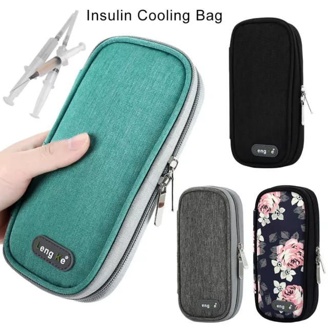 per insulina Medicla Cooler Protettore della pillola Custodia da viaggio