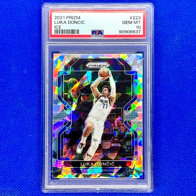 LUKA DONCIC SILVER Prizm Deep Space 2024-25 Panini Prizm #4