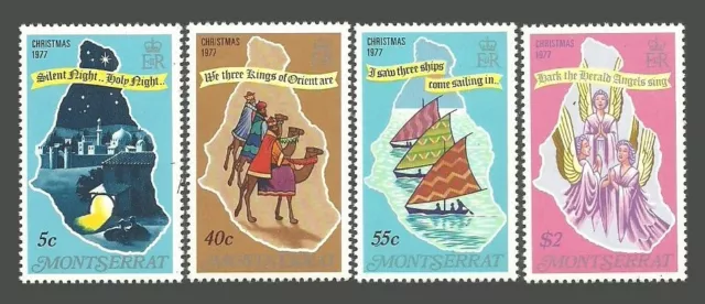 Montserrat Stamps 1977 Christmas - MNH