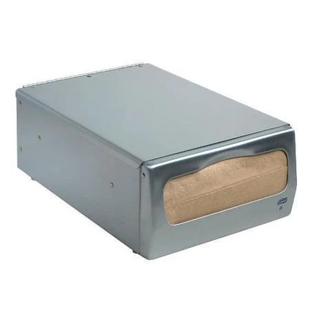 TORK 13CBS Brushed Steel Minifold™ Counter Napkin Dispenser