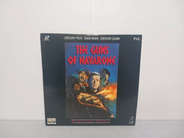 The Guns Of Navarone  LASERDISC UK PAL Widescreen Film Movie Home Cinema