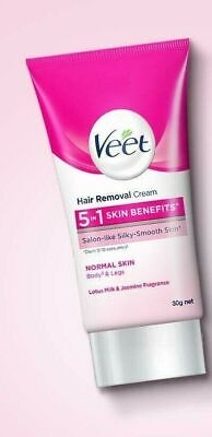 Crema depilación Veet 5 en 1 beneficios para la piel normal, cuerpo y piernas 30 g