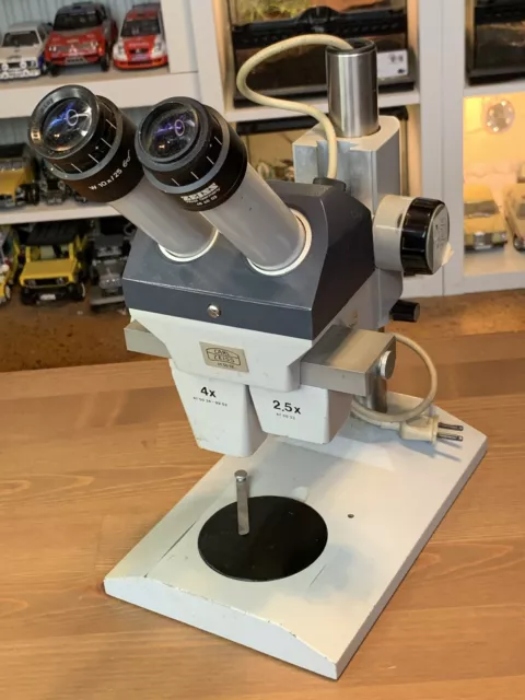 Carl Zeiss Jena professionelles Mikroskop Binokular 47 50 02 in gutem Zustand