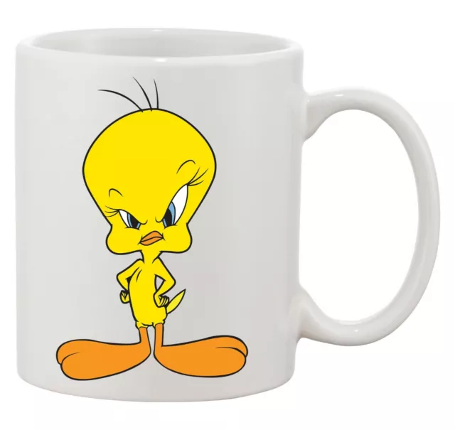 Youth Designz Tasse Kaffeetasse Tweety Sauer Bugs Bunny Looney Cartoon Tunes Fun