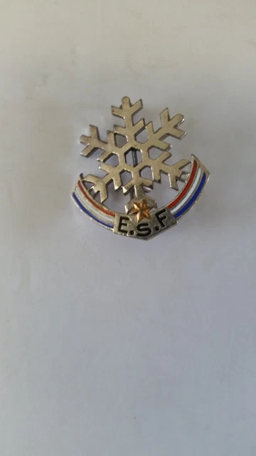 BROCHE MÉDAILLE DE Ski ESF SIFFLOTE Brevet Récompense EUR 24,90 - FR