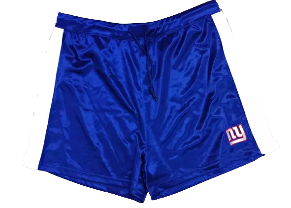Womens NFL Team Apparel New York NY Giants Logo Football Athletic Shorts