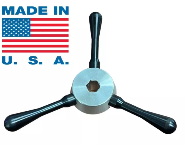 Speed Handle 3/4 Hex For Kurt Vise - Made In USA - Haas Mazak Doosan Fadal Speed Handle 3/4 Hex For Kurt Vise - Made In USA - Haas Mazak Doosan Fadal