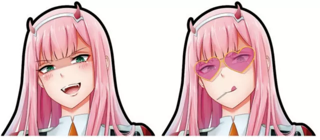 Darling in the Franxx - Zero Two Anime Decal Sticker – KyokoVinyl