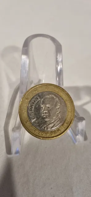 Spain 1 Euro coin 2008 - King Juan Carlos I de Borbón y Borbón.
