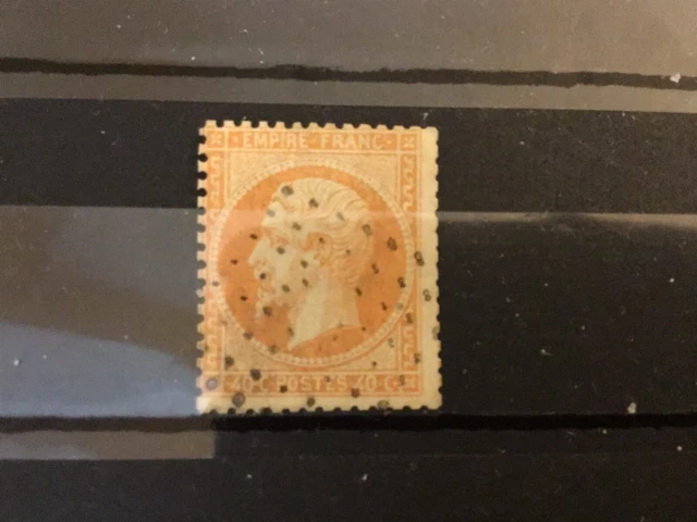 Lot 70 timbre de France type Napoleon III n°23 obl losange GC 