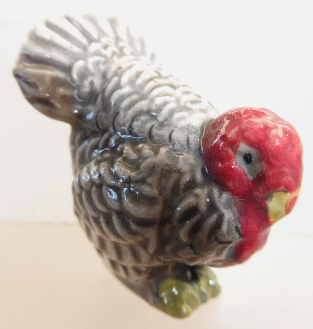 KLIMA  Miniature statuette en porcelaine - UN DINDON