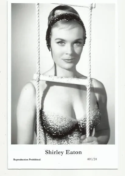 (Bx24) Shiorley Eaton Swiftsure Photo Postcard (401/24) Filmstar Pin Up Glamor