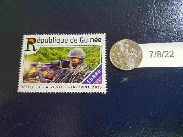 40th Anniversary of the end of the vietnam war 2015 Republique De Guinee Stamp