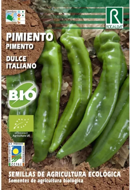 Hortalizas Ecologicas Pimiento Dulce Italiano 3