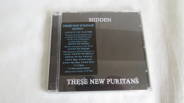 These New Puritans - Hidden Cd Album - Indie Rock, Post-Punk, Experimental