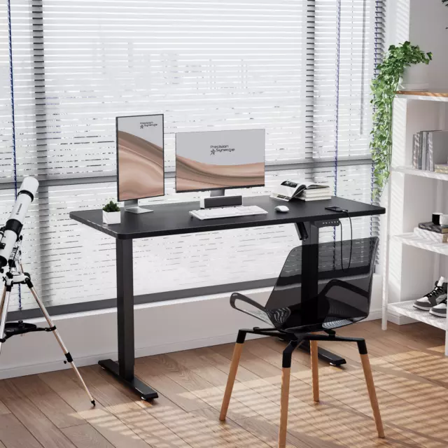 Electric Standing Desk Height Adjustable Desk Ergonomic Sit Stand Office Desk 2