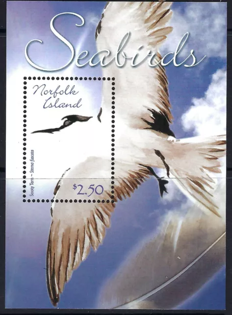 2005 Norfolk Island SG#927a Seabirds $2.50 mini sheet Mint MUH MNH birds