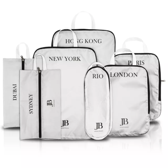 Compression Packing Cubes, 7 Set Travel Packing Organizer for luggage