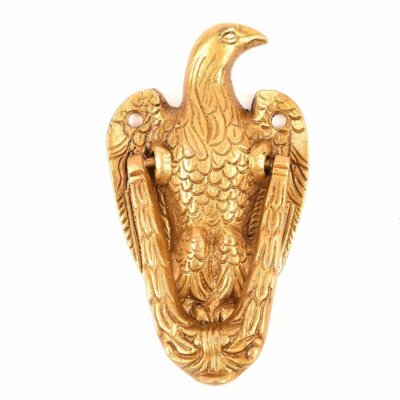 Aigle Fait à la Main Laiton Aigle Porte Heurtoir Décor Maison 