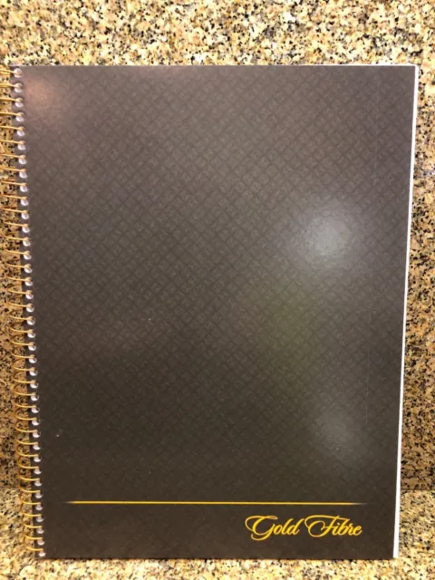 Project Planner (Black) Ampad Gold Fibre Classic Wirebound -7.25" X 9.50"