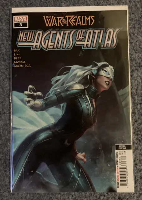 New Agents of Atlas 3 2nd Print Variant War of the Realms Marvel Comics NM