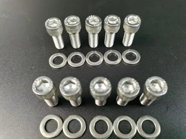 Ford Fe Valve Cover Bolts Stainless Steel Set 352 360 390 406 427 428 Engines