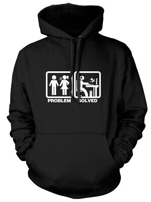 Problem Solved PC Gamer Gaming Mens Funny Unisex Womens Hoodie