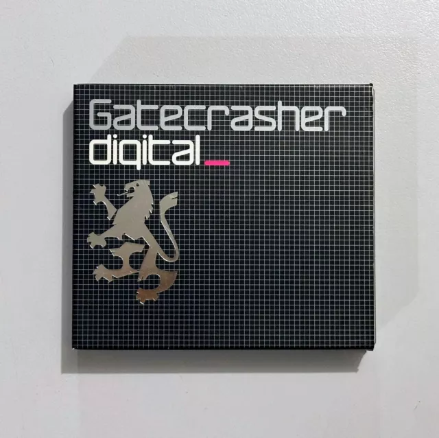 Gatecrasher - Digital 3CD [2001] Techno Hardcore Trance Rave DJ Club CD VGC