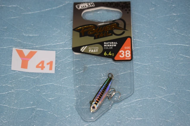 Leurre Dur Power Tail Fiiish X-Fast 4.4cm, 18g - Jerkbaits Minnows pêche au carnassier | Pacific