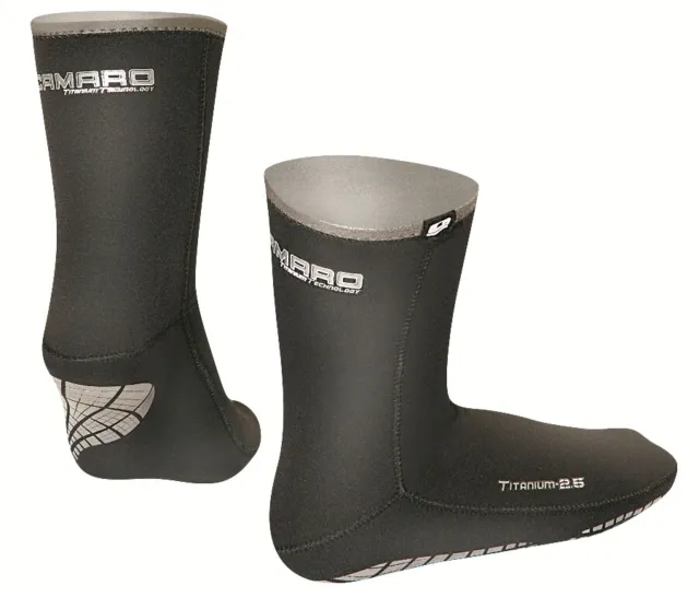 Camaro - Titanium Thermo Socks 39/40 Neoprensocken Canyoning
