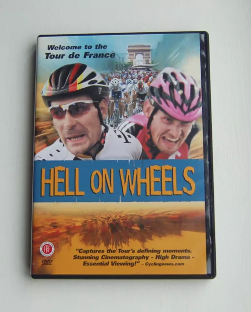 Hell On Wheels - Region 2 DVD - Tour De France Documentary - Pepe Danquart - OOP