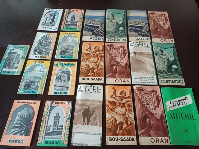 Lot De 5 Brochures Touristiques De Philadelphie - Ephemera Des Années 1940 à 1960