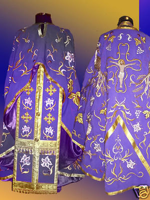 Greek Orthodox Priest Vestment Embroidered