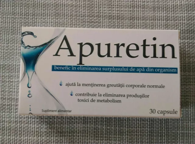 Apuretin eficaz adelgazante cápsula dieta celulitis pérdida de agua efecto...