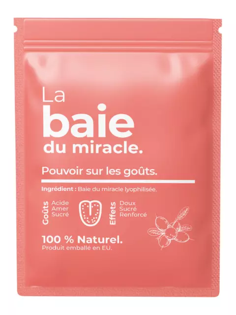 Baie du Miracle - 10 baies lyophilisées - Produit Naturel