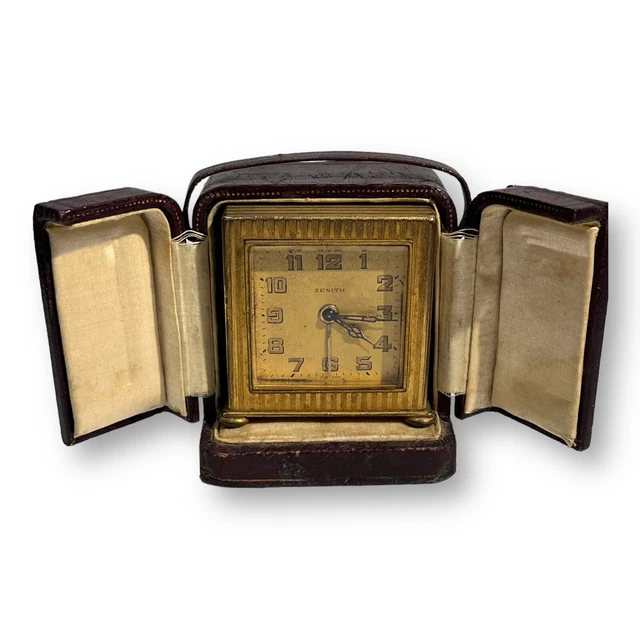 Pendulette de Voyage art déco Zenith ref 317.009