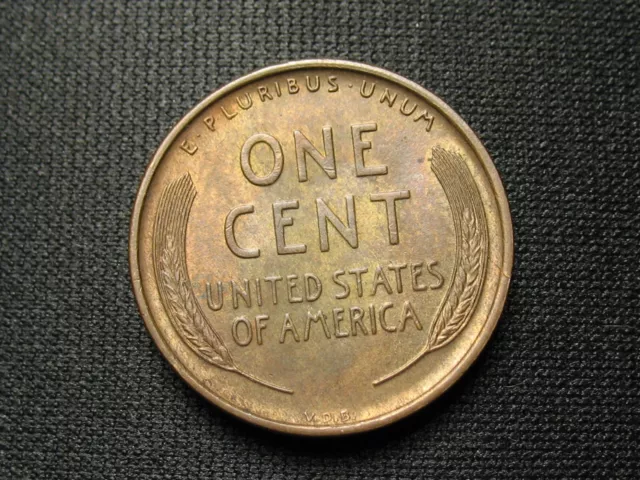 Old Copper Coin! Bu 1909-P Vdb Wheat Cent Penny *Collectible Condition Lot #49