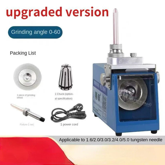 220V Electric Tungsten Needle Grinding Machine Tungsten Rod Sharpener Grinder