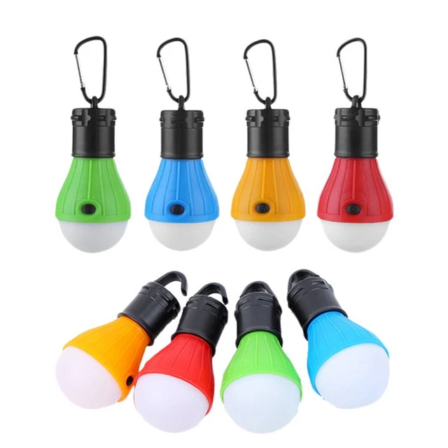 Luz de camping Bombilla LED Portátil Senderismo Impermeable Tienda Iluminación