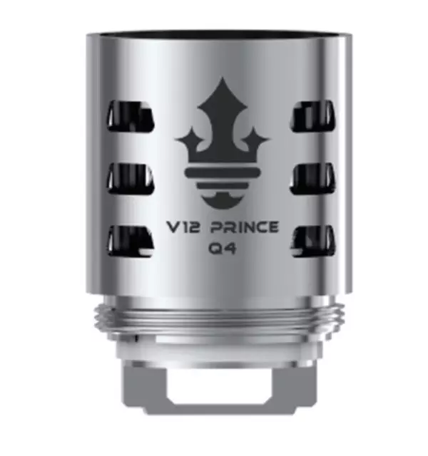 3x SMOK TFV12 Prince-Q4 (0,4 Ohm) Verdampferkopf