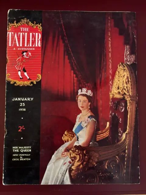 The Tatler & Bystander - Hm The Queen - Cecil Beaton - The Heythrop - Jan 1956