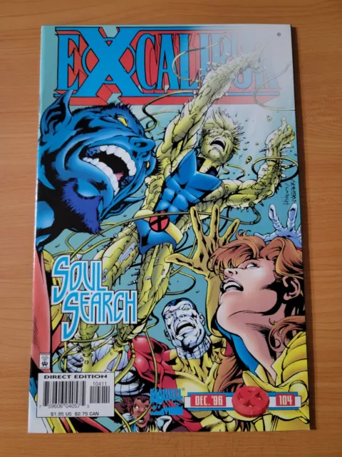 Excalibur #104 Direct Market Edition ~ NEAR MINT NM ~ 1996 Marvel Comics