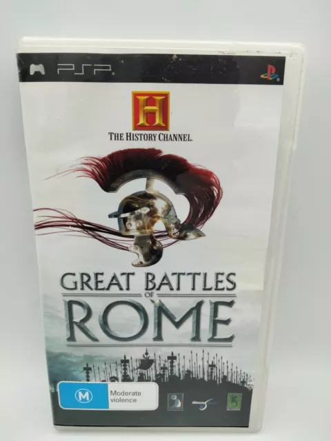 Great Battles Of Rome-Sony PSP PlayStation Portable Game (No Manual)