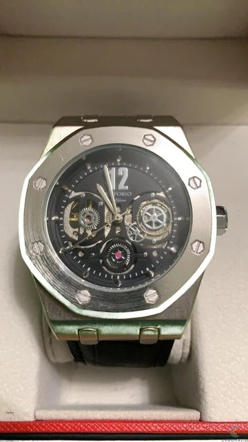 EMPORIO DI MILANO Skeleton Automatic Men Metal Genuine