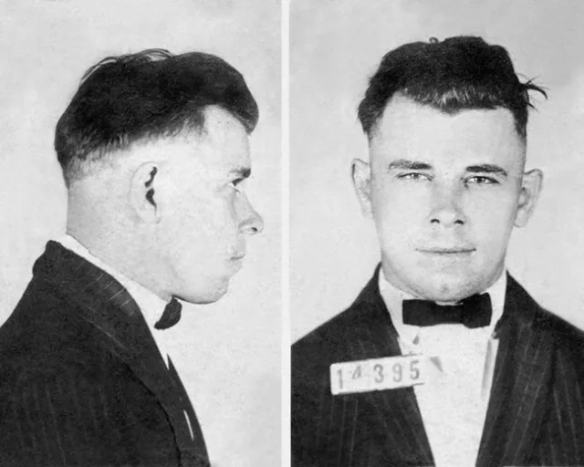 American Bank Robber JOHN DILLINGER Glossy 8x10 Photo Mugshot Print Poster