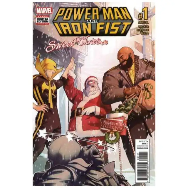 Power Man and Iron Fist (2016 series) Annual #1 in NM cond. Marvel comics [o&